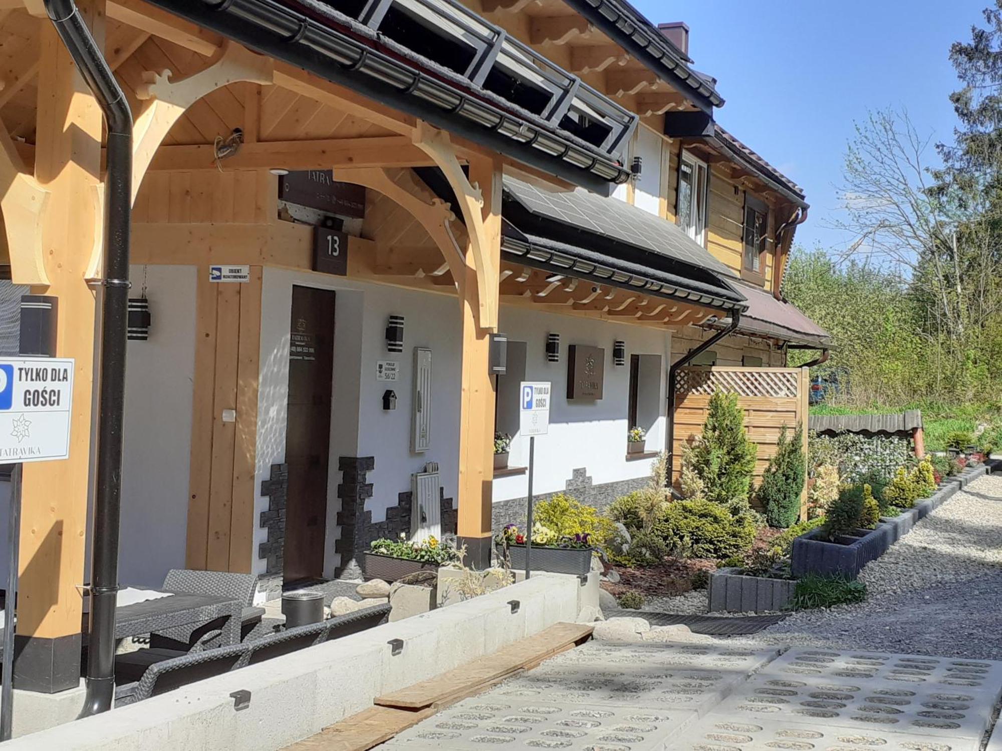 Apartament Tatravika Z Basenem I Widokiem コシチェリスコ エクステリア 写真